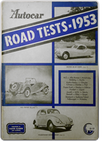 Archive - News and Press - Autocar Road Tests 1953